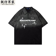YPRS男裝2023新款帥氣圓領簡約字母街頭小眾潮牌情侶同款短袖T恤-靚仔男裝 歷史價格詳細信息