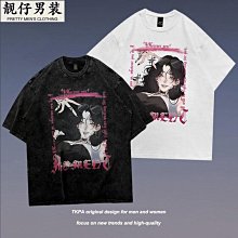 暗黑系做舊水洗無袖短t男 M-5XL 短袖背心男 大碼T恤衫 oversizeT恤 無袖背心 落肩無袖上衣男潮人屋服飾-MINTS名仕男裝 歷史價格詳細信息