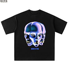 純棉男夏季重磅體恤潮牌水洗做舊情侶半袖美式復古像素風短袖t恤-靚仔男裝 歷史價格詳細信息
