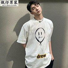 Drew守望笑臉情侶項鏈街頭蹦迪嘻哈潮牌鈦鋼吊墜百搭男女飾品掛飾 歷史價格詳細信息