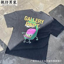 夏季卡通美式複古街頭嘻哈短袖男士t恤潮流寬鬆加大碼 歷史價格詳細信息