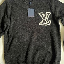 路易牌 厚毛衣 M號黑色 logo 正反面夏季拍賣優惠原價3280現在只要2280元 價格比較,價格查詢,歷史價格詳細信息