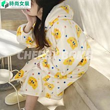 秋冬法蘭絨睡裙女長袖帶帽中長款珊瑚絨家居袍男開衫大碼純色情侶[樂營睡衣] 歷史價格詳細信息