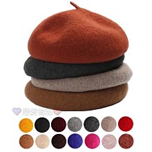 升級版加厚立體貝雷帽女貂絨帽可調節兔毛畫家帽潮純色毛絨蓓蕾帽 歷史價格詳細信息