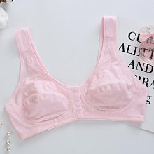 中老年純棉前扣內薄款無海綿大碼文胸無鋼圈內女背心媽媽胸罩 歷史價格詳細信息