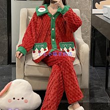 秋冬家居服 秋冬睡衣 睡衣女冬珊瑚絨夾棉加絨加厚秋冬法蘭絨大碼中老年媽媽家居服套裝 歷史價格詳細信息