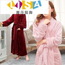 加厚加長法蘭絨睡袍女浴袍男士大碼珊瑚絨浴衣秋冬季長袖情侶睡衣[樂營睡衣] 歷史價格詳細信息