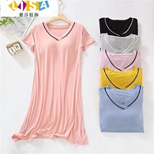 莫代爾睡裙女夏季薄款性感蕾絲花邊短袖大碼寬鬆休閒家居服連衣裙 歷史價格詳細信息