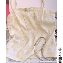 2024夏季新中式國風盤扣醋酸緞面提花半身裙中高腰包臀開叉一步裙 歷史價格詳細信息