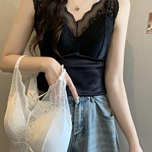 吊帶文胸壹體純棉bra美背背心內女內搭帶胸墊聚攏外穿大胸顯小 歷史價格詳細信息