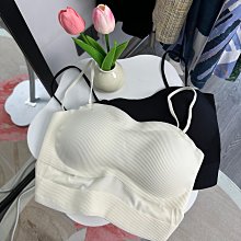 吊帶小背心女夏季美背冰絲內搭帶胸墊一體式文胸抹胸內衣外穿聚攏 歷史價格詳細信息
