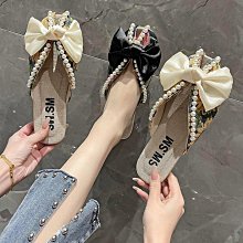 半拖鞋夏季流行休閑一腳蹬輕便外穿居家懶人鞋韓版潮流個性無后跟 歷史價格詳細信息