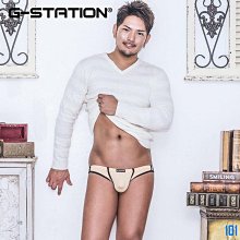 男士內褲G-station超薄高彈光滑細膩日產面料性感激凸囊袋窄邊男士三角褲 歷史價格詳細信息