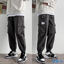 工作褲男  多口袋工作褲 工作褲 束腳褲 工作褲男 工裝長褲 高雄出貨 歷史價格詳細信息