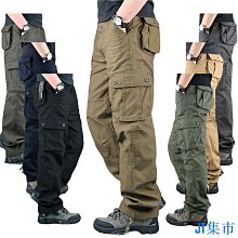 男裝工裝褲男多口袋戶外登山褲高品質寬松百搭休閑褲束腳長褲 歷史價格詳細信息