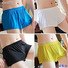 街頭集市男士內褲男冰絲男生運動透氣潮流平口內褲男孩青少年四角短褲衩 歷史價格詳細信息