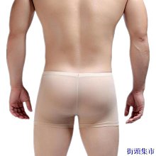 【優選】四角短褲無痕夏季平角褲青少年禮盒男士內褲冰絲 歷史價格詳細信息