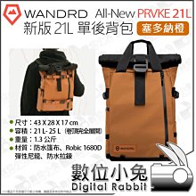 數位小兔【WANDRD 新版 PRVKE 31L 雙肩後背包含厚內膽 攝影套裝 愛琴海藍】攝影包 後背包 筆電 防水 歷史價格詳細信息