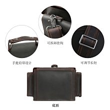 新款雙肩包瘋馬皮復古雙肩背包真皮大容量商務休閑旅行背包 男包後背包 商務後背包 電腦後背包 登山包 歷史價格詳細信息