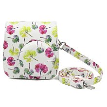 拍立得相機包適用于富士拍立得mini12復古皮質保護套防刮防磕碰一次成像相機專用收納包相片收納袋含背帶繩 歷史價格詳細信息