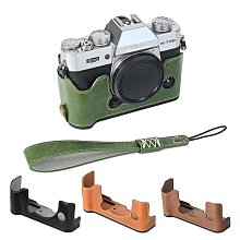 適用(於)富士Fuji X-T5專用 相機包 真皮 皮套  保護套 底座半套 歷史價格詳細信息