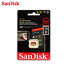SanDisk Extreme A2 32G 64G microSD 記憶卡 行動裝置電玩記憶卡 安卓適用 廠商直送 歷史價格詳細信息