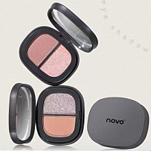 NOVO雙色高光修容盤粉餅腮紅一體 陰影修顏 閃粉臉部提亮 歷史價格詳細信息