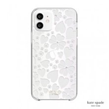 Kate Spade Clover Hearts iPhone 12 Pro Max 愛心/幸運草+白色鑲鑽透明殼 歷史價格詳細信息