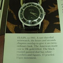 ELGIN 瑞士愛爾琴 白鋼. 經典時尚大錶徑 石英自動  品相極美 * 歷史價格詳細信息