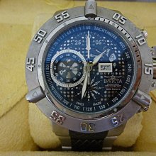 瑞士製 Invicta 限時特賣稀有款22折! 53mm Bolt 鋼索銀黑三眼手錶男錶潛水錶28159全新真品 歷史價格詳細信息