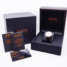MIDO 美度 Baroncelli Heritage 復刻經典機械錶-黑/39mm M0274073305000 歷史價格詳細信息