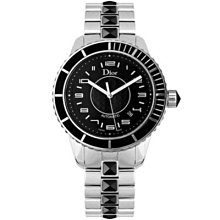 Christian Dior Christal小滿天星鑽圈陶瓷機械腕錶 n1071 歷史價格詳細信息