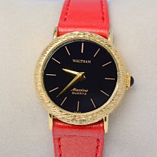 【Waltham】Waltham 華爾頓 漸層紅咖面鍍金 經典手上鍊錶 B502 皮帶錶款 歷史價格詳細信息
