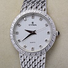 《寶萊精品》CYMA 西馬金淺黃方型手動女子錶 歷史價格詳細信息