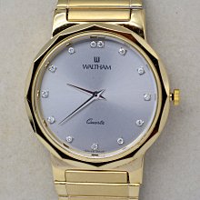 【Waltham】Waltham 華爾頓 漸層紅咖面鍍金 經典手上鍊錶 B502 皮帶錶款 歷史價格詳細信息