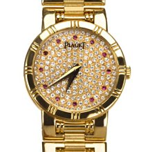 Piaget 伯爵雙圈鑽白金女錶 歷史價格詳細信息