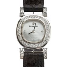 Audemars Piguet Millenary 千喜年全日曆白色貴金屬自動皮帶錶 歷史價格詳細信息