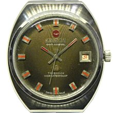 [專業模型] 機械錶 [Roberta di Camerino] 諾貝達 金自動錶[金色面+星+日期]時尚/商務/軍錶 歷史價格詳細信息