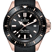 EDOX 伊度 Delfin 海豚200米潛水計時手錶-43mm(E10113.3CA.NIN) 歷史價格詳細信息