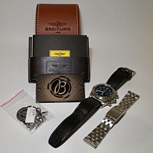 BREITLING 百年靈 CHRONOMAT 計時自動上鍊橡膠腕表(AB0134101C1S1)x藍x42mm 歷史價格詳細信息