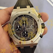 『已交流』#史丹力名錶交流 AP 26401 愛彼 Royal Oak Offshore 皇家橡樹離岸型26401RO.OO.A002CA.02 陶瓷框 大金貓 歷史價格詳細信息