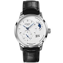 GLASHUTTE ORIGINAL 格拉蘇蒂原創 偏心月相 40mm 綠面 鋼錶帶 1-90-02-13-32-70 歷史價格詳細信息