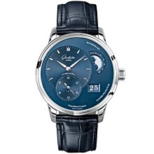 GLASHUTTE ORIGINAL 格拉蘇蒂原創 偏心月相 40mm 綠面 鋼錶帶 1-90-02-13-32-70 歷史價格詳細信息