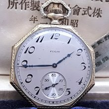 ELGIN 瑞士愛爾琴 白鋼. 經典時尚大錶徑 石英自動  品相極美 * 歷史價格詳細信息