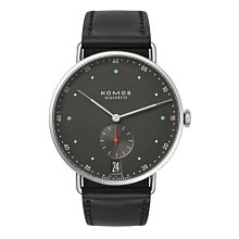 NOMOS Metro系列 手動上鍊 動力儲存顯示 機械腕錶 37mm/1101 歷史價格詳細信息