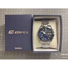 【CASIO】EDIFICE 低調內斂經典風格三針三眼不鏽鋼腕錶-白 (EFB-550D-7A) 歷史價格詳細信息
