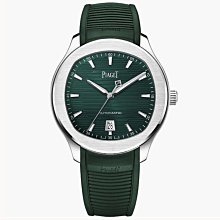 PIAGET 伯爵 Piaget Polo Date 不鏽鋼 藍色雕紋面盤 42mm 盒單齊全 95新 歷史價格詳細信息