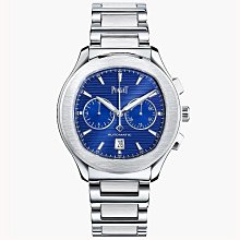 PIAGET 伯爵 Piaget Polo Date 不鏽鋼 藍色雕紋面盤 42mm 盒單齊全 95新 歷史價格詳細信息