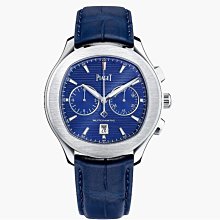 PIAGET 伯爵 Piaget Polo Date 不鏽鋼 藍色雕紋面盤 42mm 盒單齊全 95新 歷史價格詳細信息