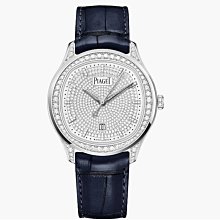 PIAGET 伯爵 Piaget Polo Date 不鏽鋼 藍色雕紋面盤 42mm 盒單齊全 95新 歷史價格詳細信息